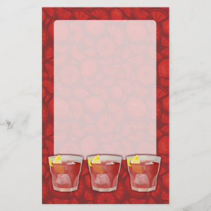 Americano cocktail flygblad