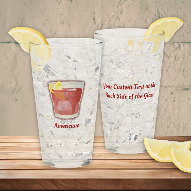 Americano Cocktail Glass Glaskopp (Skapare uppladdad)