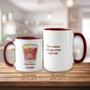 Americano cocktail mugg