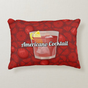 Americano Cocktail Prydnadskudde