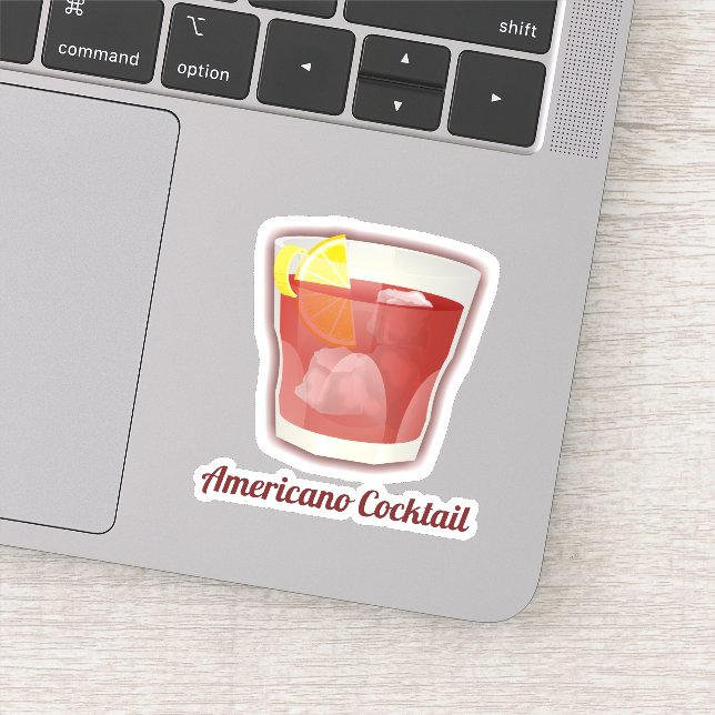 Americano Klistermärken (Detalj)