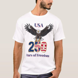 America's 250th Anniversary Bald Eagle T Shirt