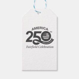 America's 250th Anniversary Fairfield Celebration  Presentetikett