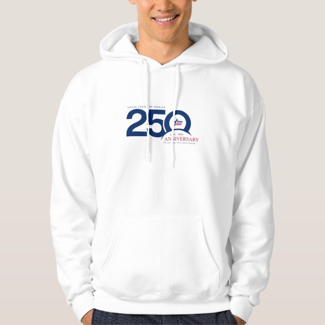 America's 250th anniversary hoodie (Framsida)