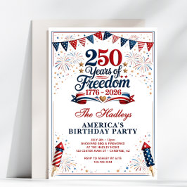 America's 250th Anniversary Inbjudningar