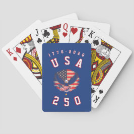 America's 250th Anniversary USA 250 1776 2026 Casinokort