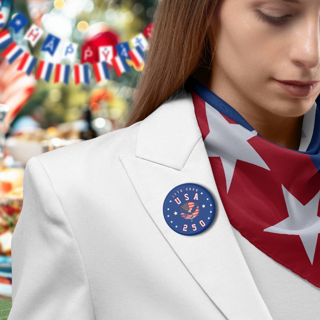 America's 250th Anniversary USA 250 1776 2026 Knapp (Skapare uppladdad)