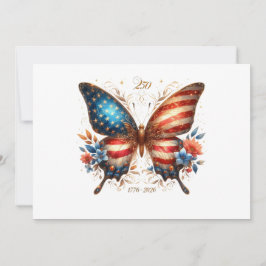 America's 250th Birthday Anniversary 1776 2026 Inbjudningar