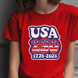 America's 250th Birthday - Groovy USA 250 T Shirt