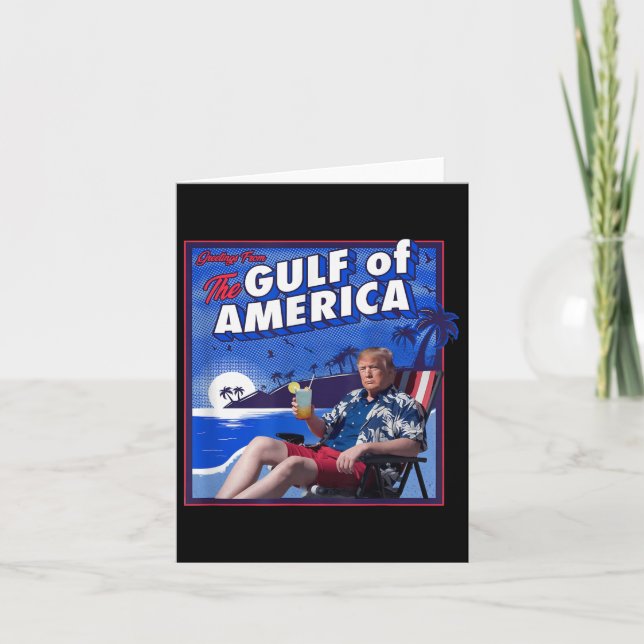 Americas Bukt Mexiko, president Sombrero, sommar Kort (Framsida)