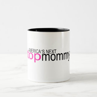 Americas därefter överträffar mammor Två-Tonad mugg
