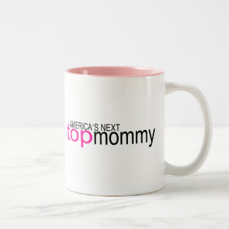 Americas därefter överträffar mammor Två-Tonad mugg