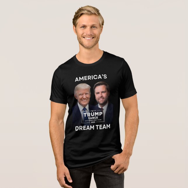 Americas Dream Team 2024 Rally T Shirt (Framsida Full)