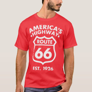 Americas Highway Route 66 T Shirt