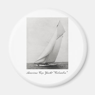 Americas koppyacht "Columbia ", Magnet