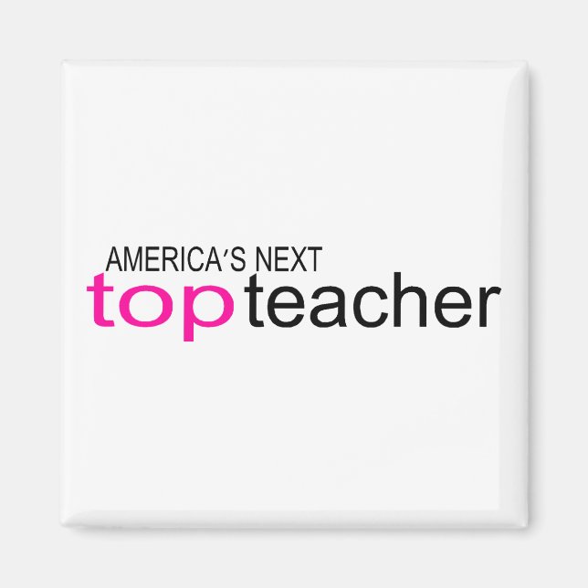 Americas Next Top Teacher Magnet (Framsidan)