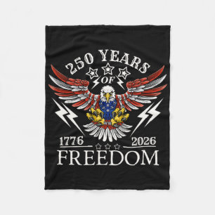 Americas Semi Quincentennial 250-årsfirandet KOM Fleecefilt