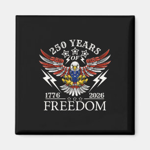 Americas Semi Quincentennial 250-årsfirandet KOM Magnet