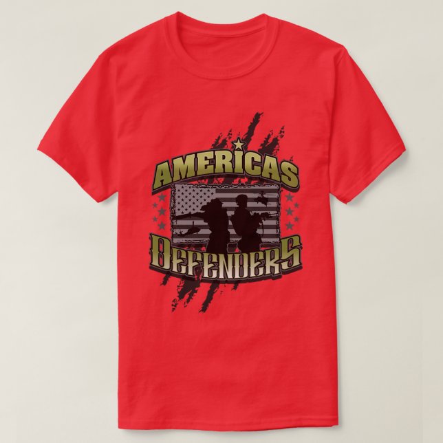 AMERICAS SVARARE T SHIRT (Design framsida)