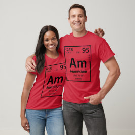 Americium Inslag (svart) T-Shirt