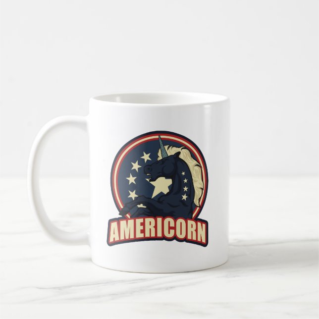 Americorn 4:e July Kaffemugg (Vänster)