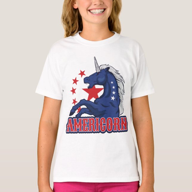 Americorn 4 juli t shirt (Framsida)
