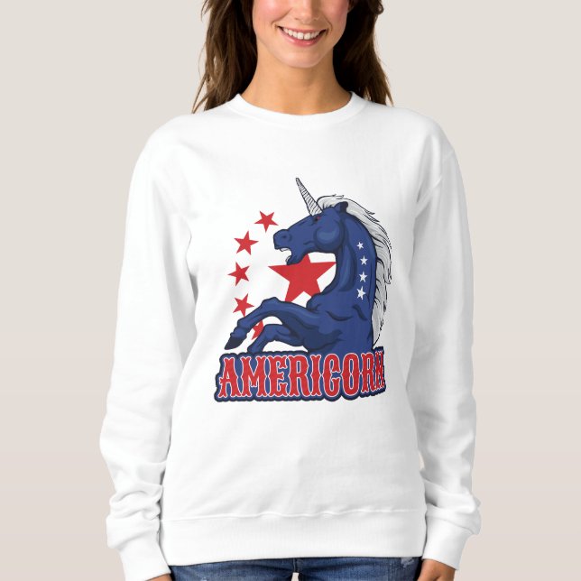 Americorn 4 juli t shirt (Framsida)