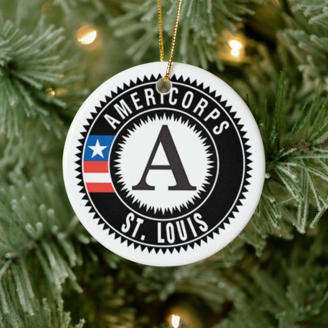 AmeriCorps St. Louis ERT Julgran Ornament (Träd)