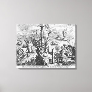 Amerigo Vespucci Canvastryck