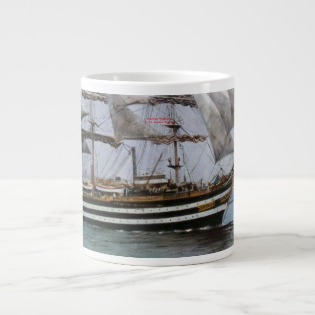 Amerigo Vespucci Jumbo Mugg (Framsidan)