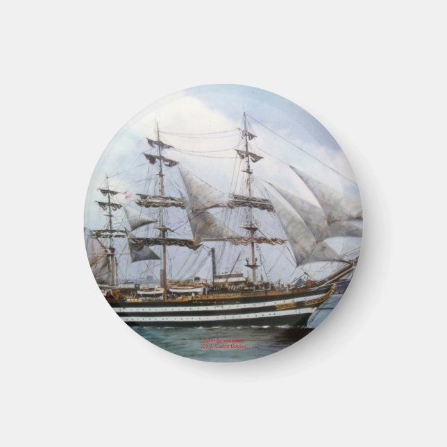 Amerigo Vespucci Magnet (Framsidan)