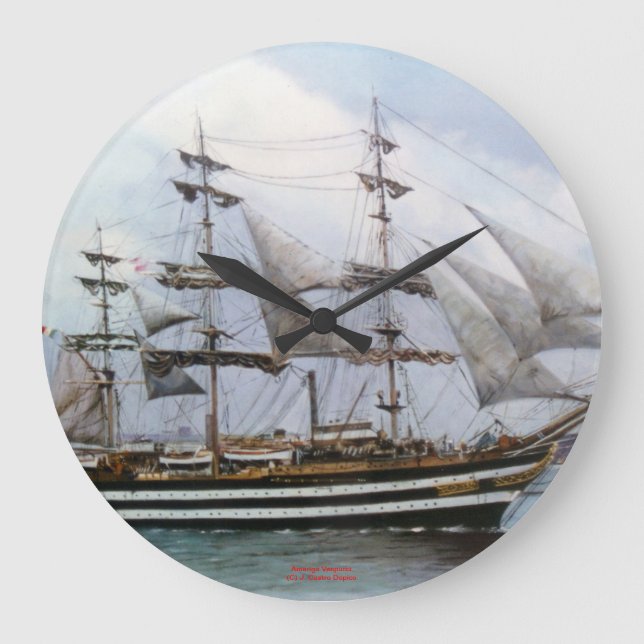 Amerigo Vespucci Stor Klocka (Framsida)