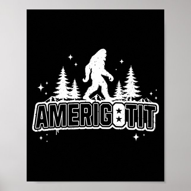 Amerigotit Funny Meme T 2025  Poster (Framsidan)