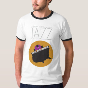 AmeriJazz Manar Basic Ringer T-Shirt