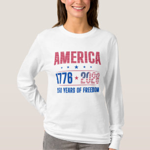 AMERIKA 1776 2026 250 år frihet T Shirt