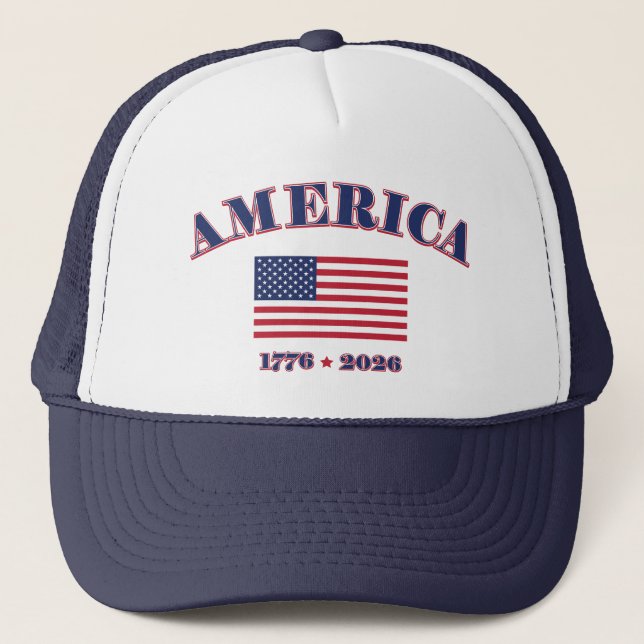 Amerika 1776 / 2026 keps (Framsida)