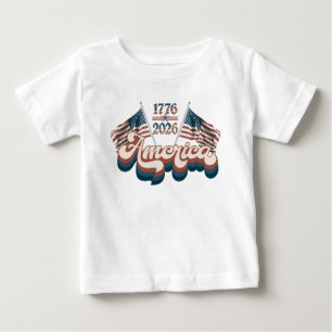 Amerika 1776–2026, Patriotisk, USA 250 år T Shirt