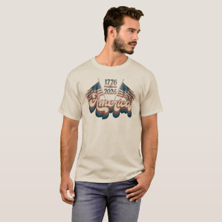 Amerika 1776–2026, Patriotisk, USA 250 År T Shirt