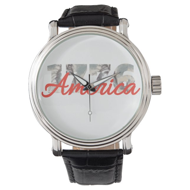 Amerika 1776 armbandsur (Framsida)