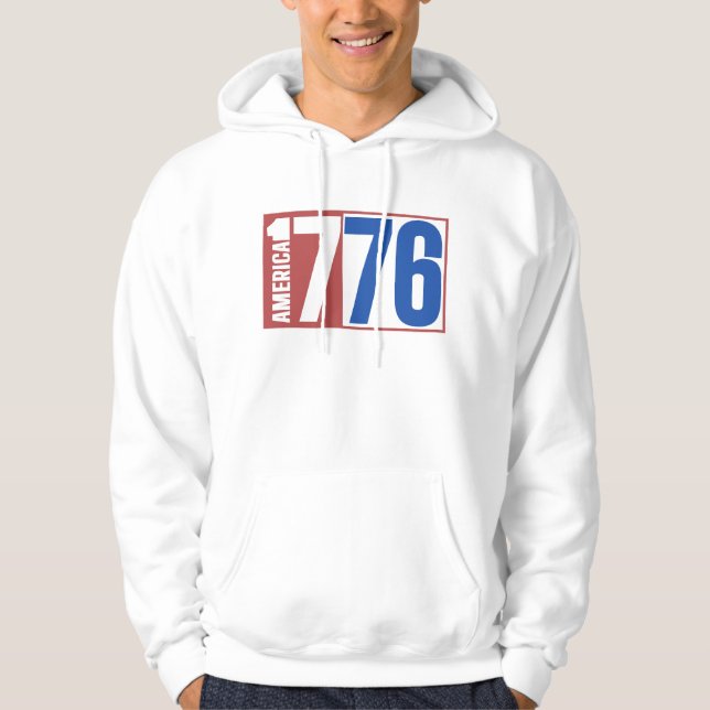 AMERIKA 1776  HOODIE (Framsida)