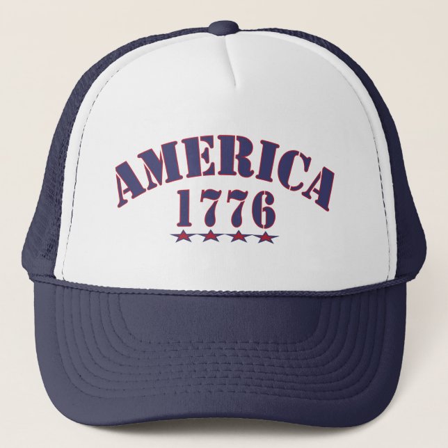 Amerika 1776 Patriotic Pride minnesstund Keps (Framsida)
