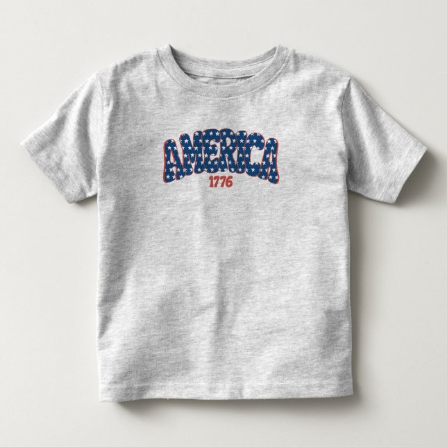 Amerika 1776 t shirt (Framsida)