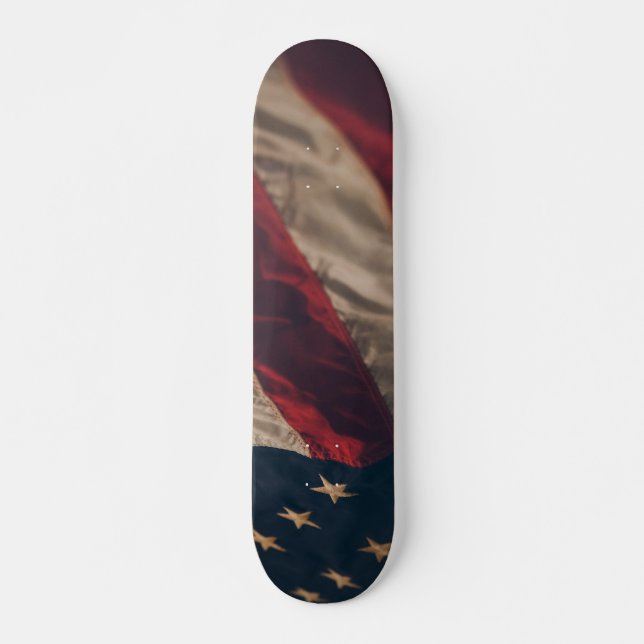 Amerika 1 mini skateboard bräda 18,5 cm (Framsida)