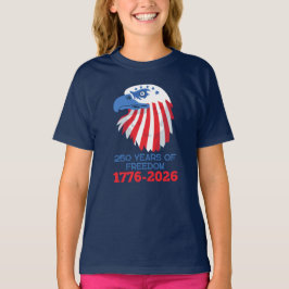 Amerika 250 År 1776 2026 250-årsjubileum T Shirt