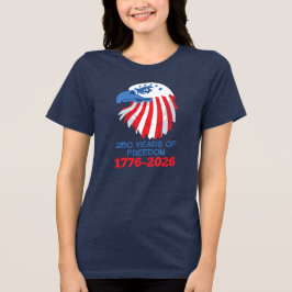 Amerika 250 år 1776 2026 250-årsjubileum t shirt