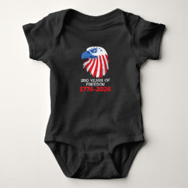 Amerika 250 år 1776 2026 250-årsjubileum t shirt