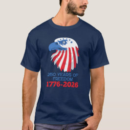 Amerika 250 År 1776 2026 250-årsjubileum T Shirt