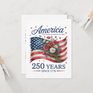 Amerika 250 år av frihet 1776 2026 inbjudningar
