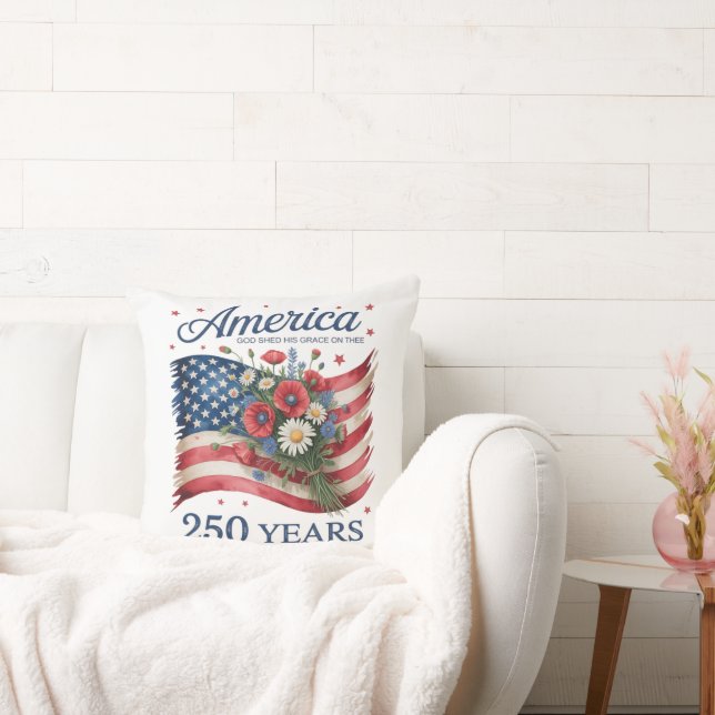 Amerika 250 år av frihet 1776 2026 kudde (Soffa)