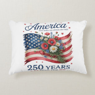 Amerika 250 år av frihet 1776 2026 prydnadskudde
